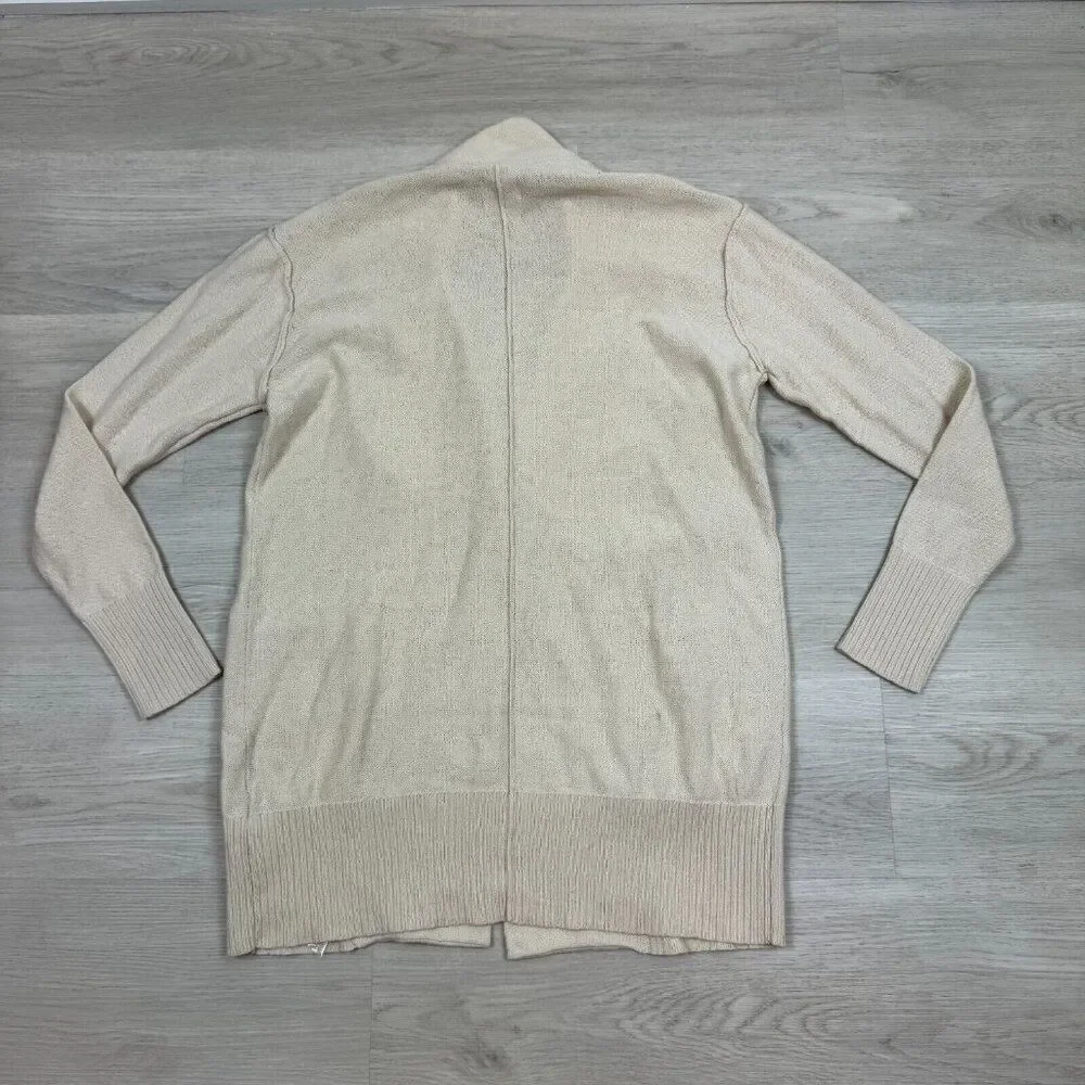 Free People Desert Blazer Cardigan Sweater Size XS‎ Natural Beige
